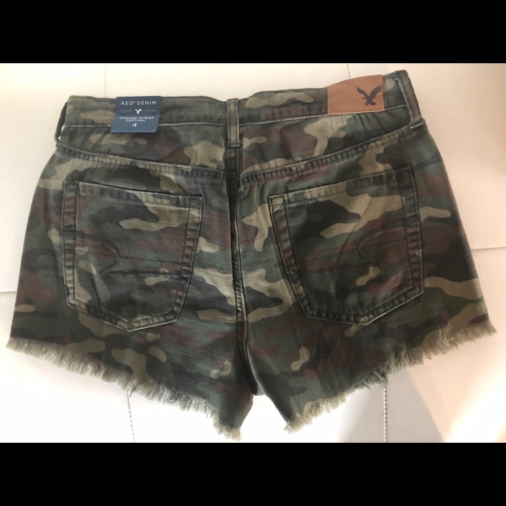 American Eagle camo 🦅 vintage hi rise festival ! - Picture 3 of 6